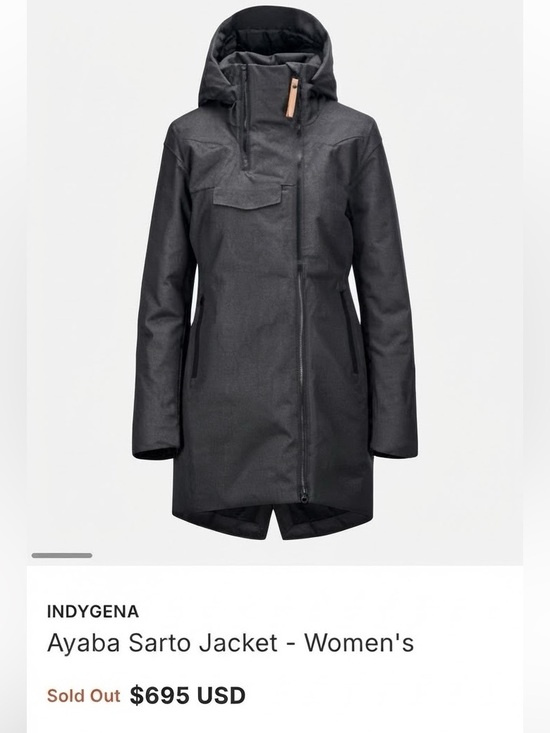 Indygena Jackets & Blazers - *RARE* INDYGENA | AYABA SARTO Parka - sz M